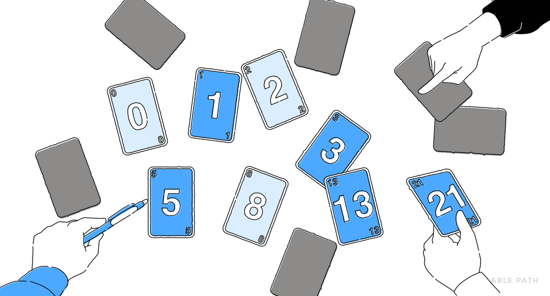 How to use the fibonacci scale to estimate story points scalable path 